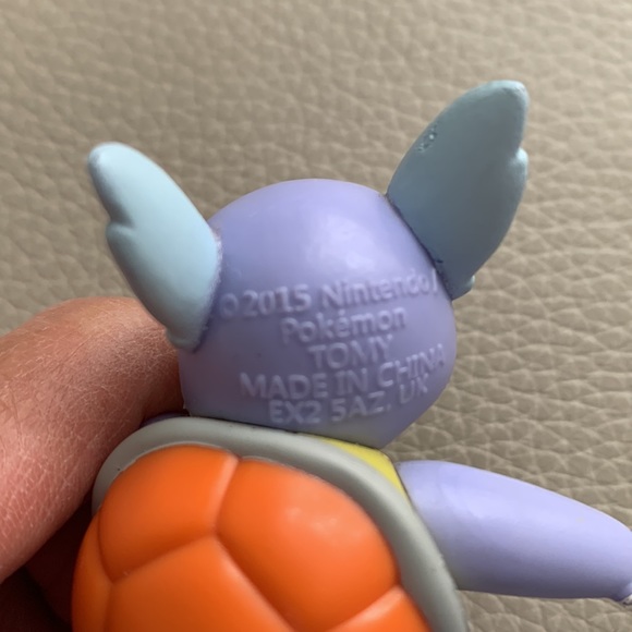 Wartortle  Pokemon Figurer 2015 Nintendo Tomy - Picture 7 of 8